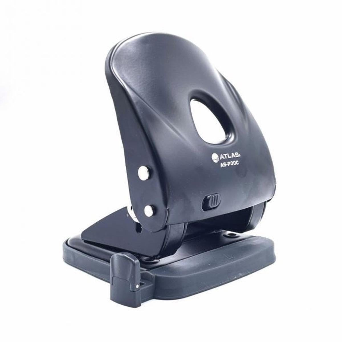 Atlas Paper Punch 30 sheets Black