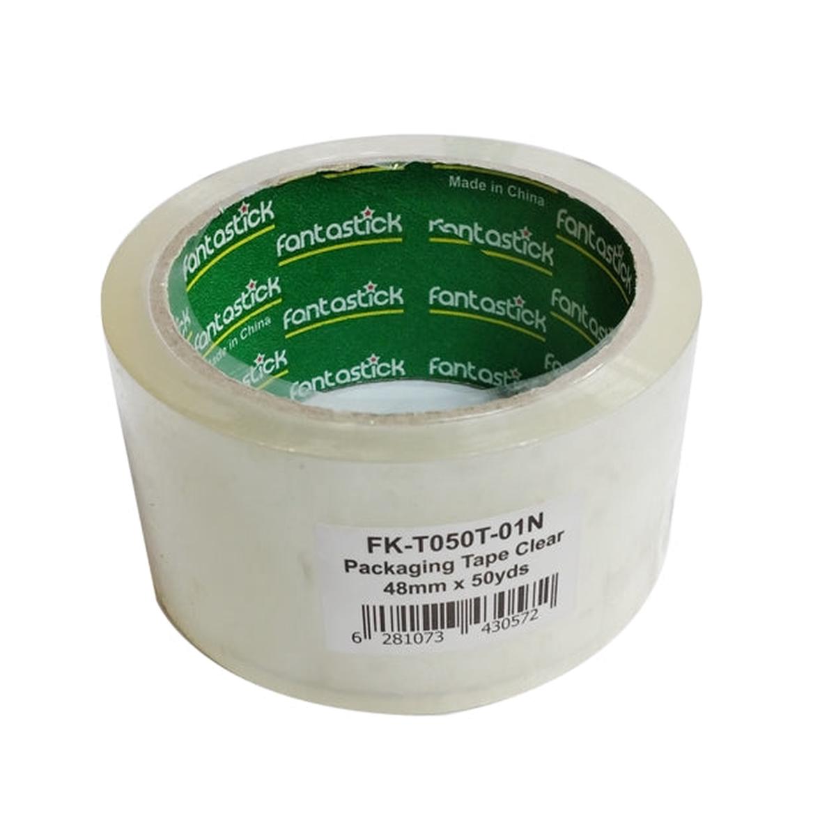 Fantastick Packaging Tape 48mmx50yds Transparent