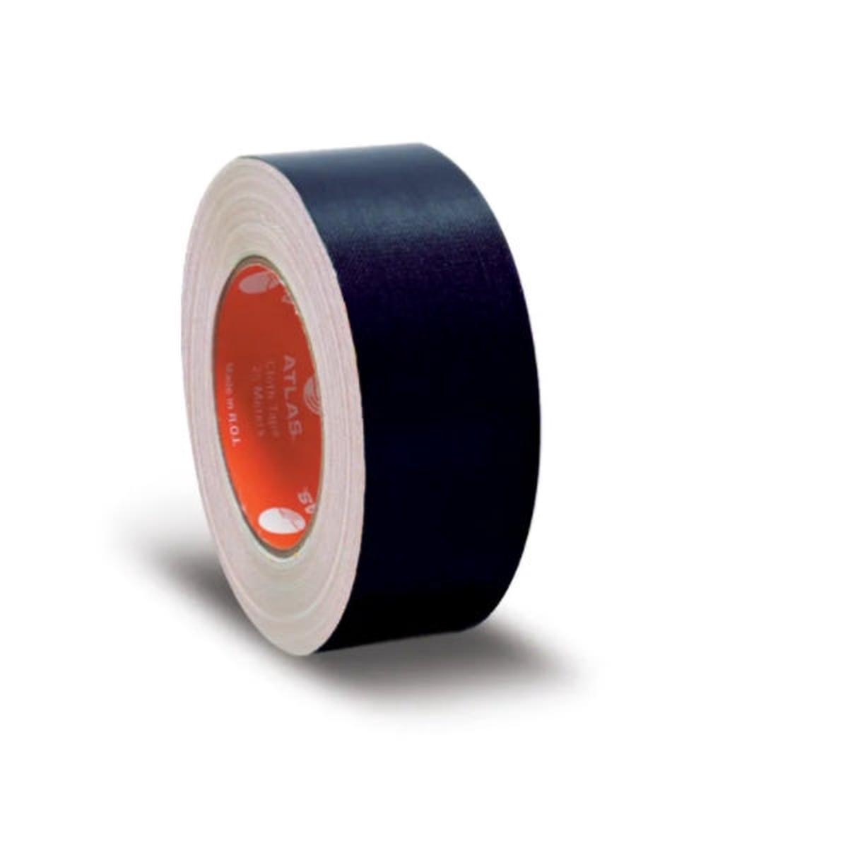Atlas Cloth Tape 3″x25m Black