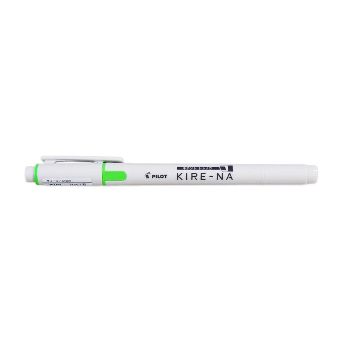 Pilot Kire-na Highlighter Green Dual Tip P-SKIW-1-G – School & Office Supplies – Writing
