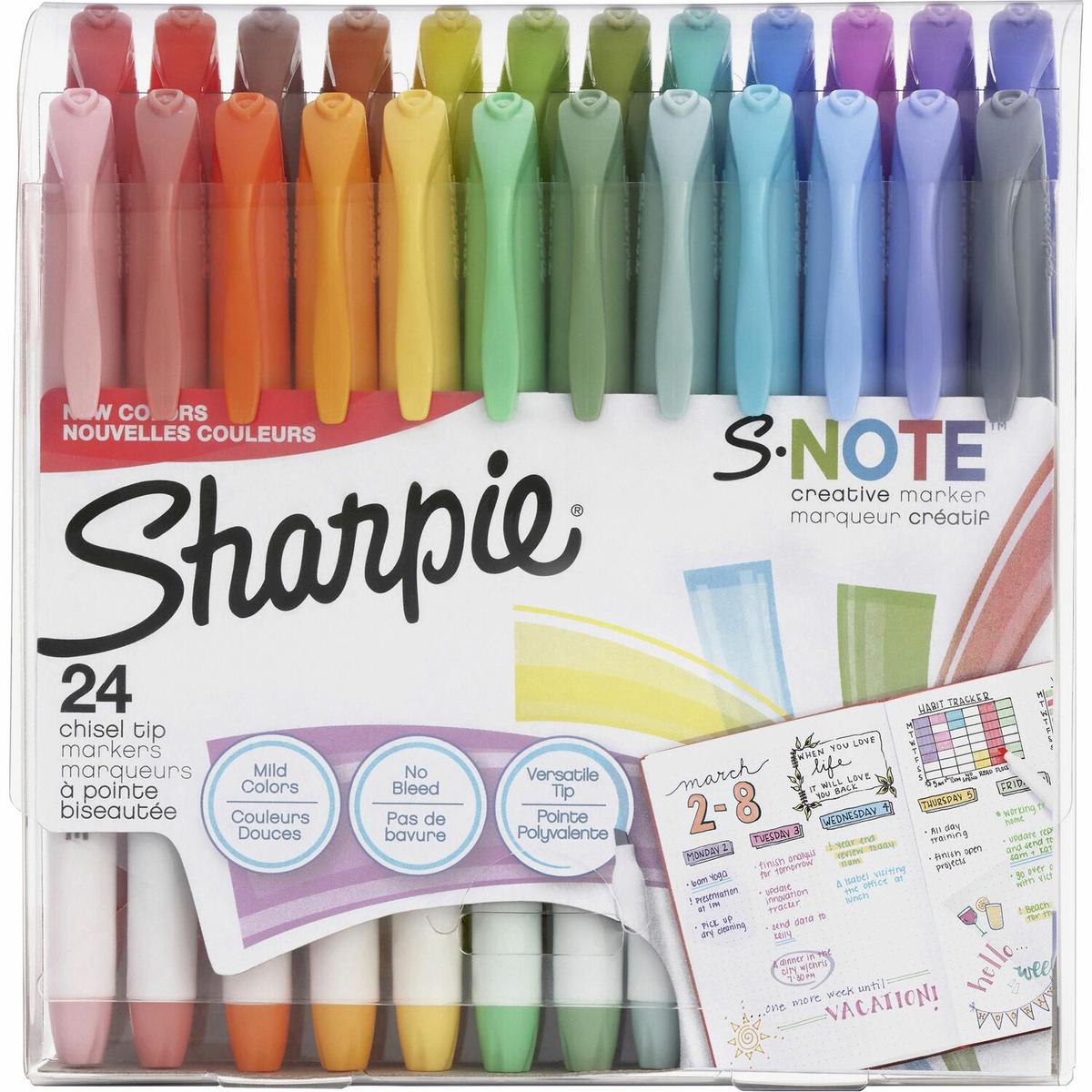 Sharpie S-Note Creative Markers, Chisel Tip (2158059)