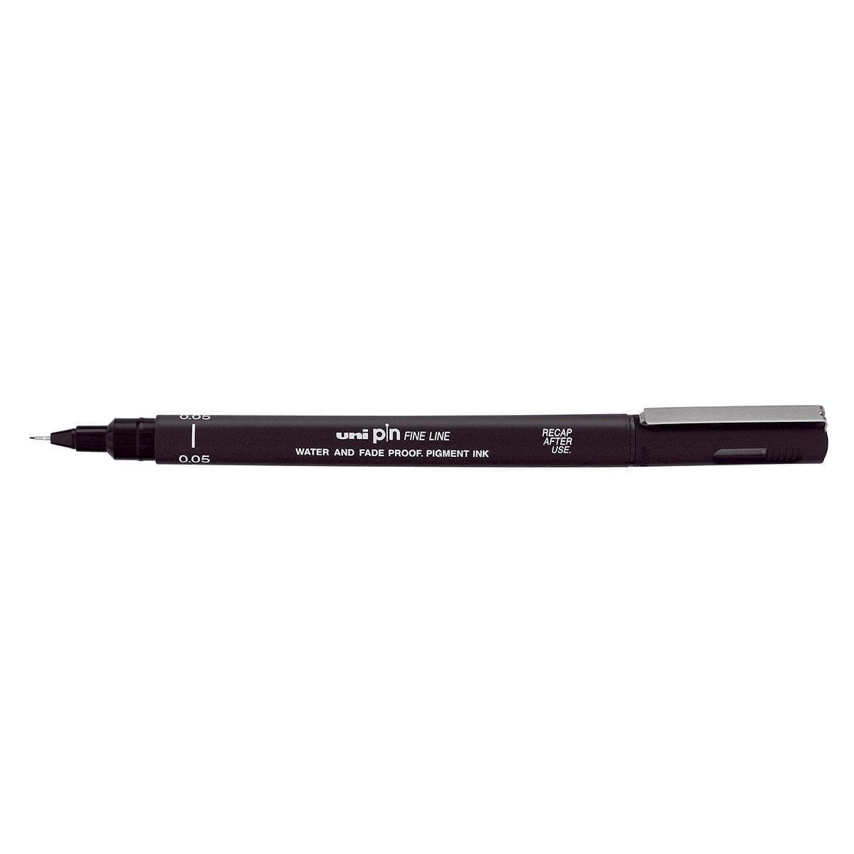 Uni Pin Fineline Permanent 0.05mm Black