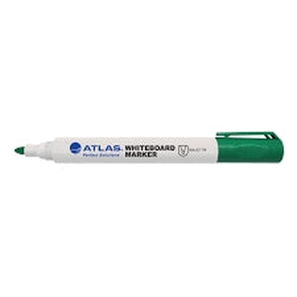 Atlas Bullet Whiteboard Marker Pack Green