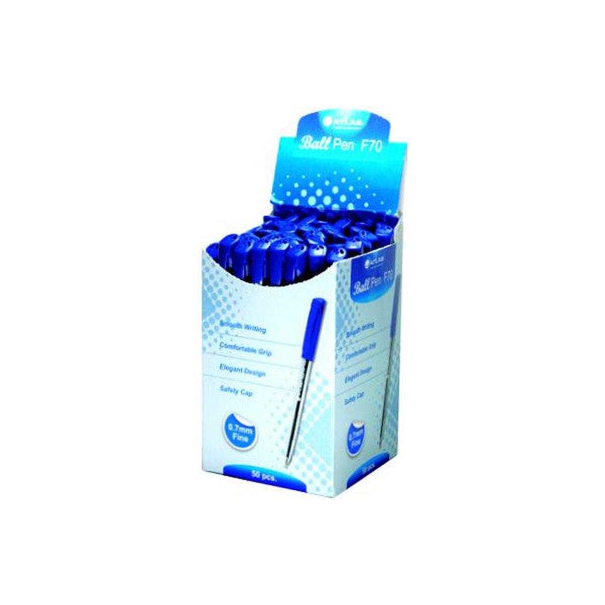 Atlas Erasable Pen 0.7mm Blue Blister Pack