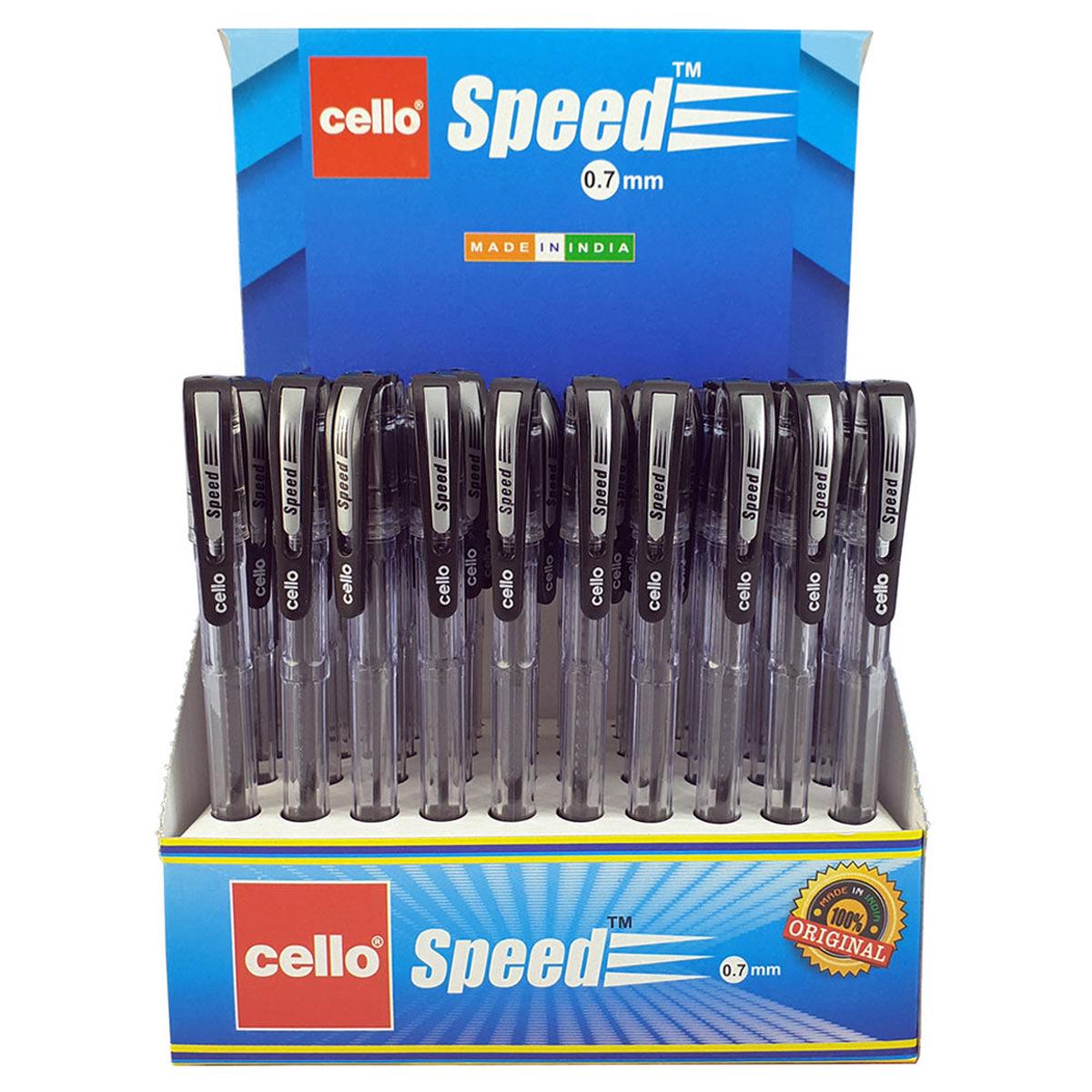 Cello Speed 0.7mm Black – (Display of 12)