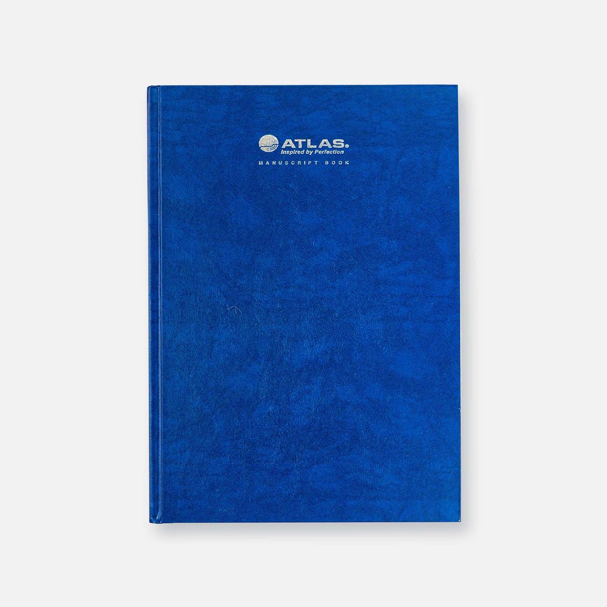 Atlas Elite Ruled Note Book With 4 Tabs 240 Pages Blue