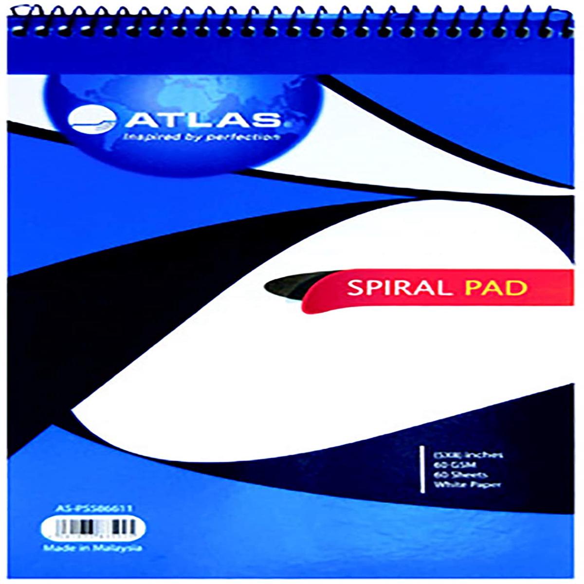 Atlas spiral notebook A5 60gsm 60Sheets