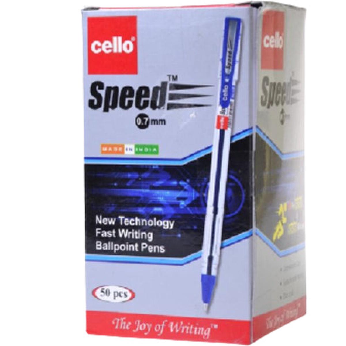 Cello Speed 0.7mm Blue – (Box of 50)