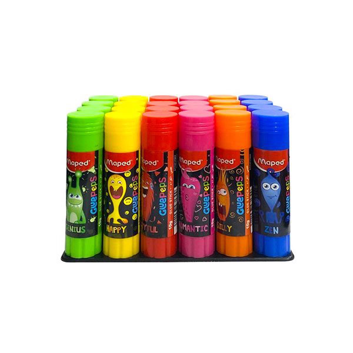 Maped Monster Glue Stick 10g 24 Pcs Pack