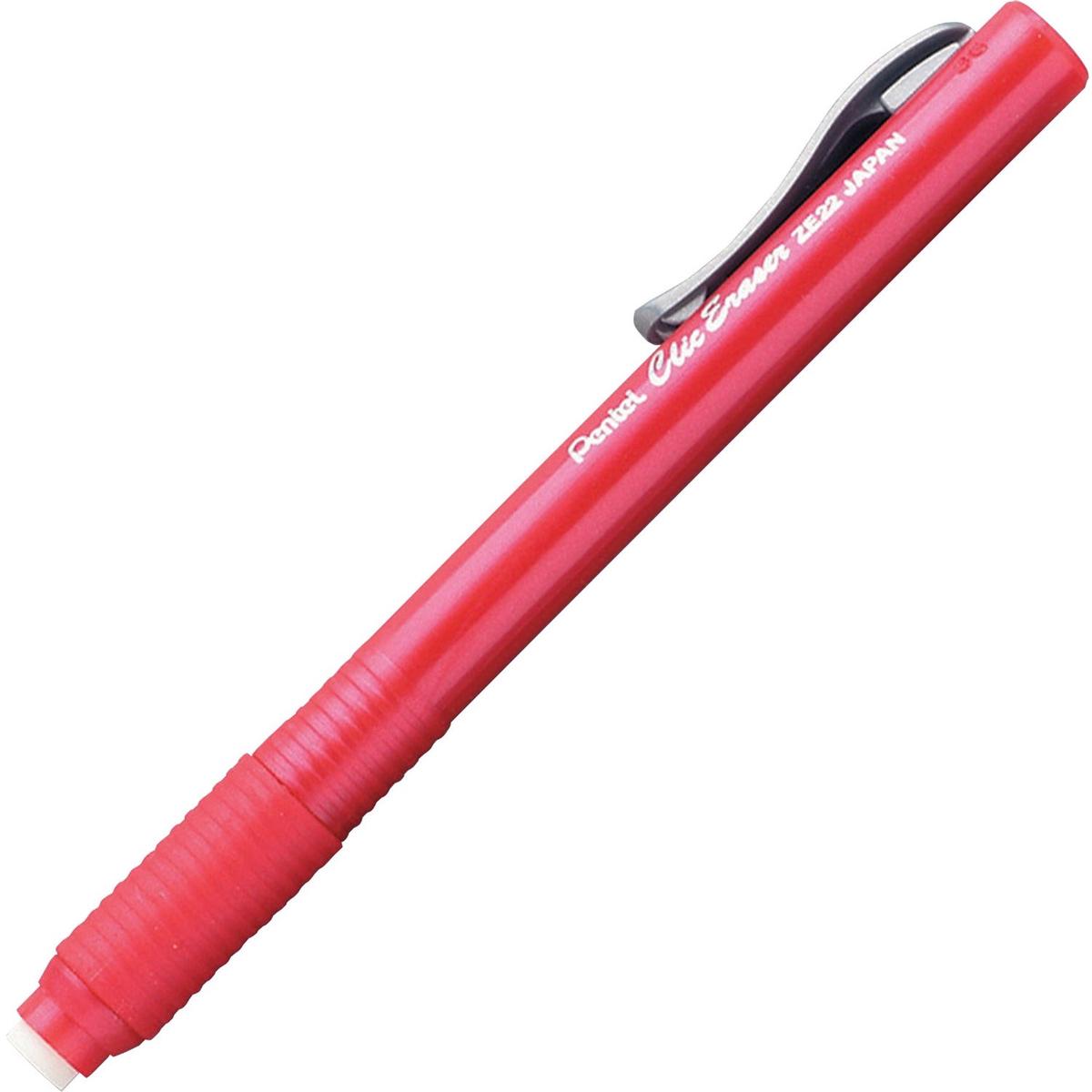 Pentel Rubber Grip Clic Eraser (ZE22B)