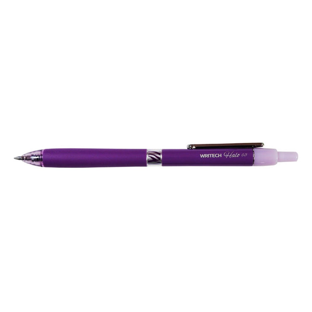 Writech Halo Retractable Gel Pen Black Ink 0.5 mm W-187/12-B – School & Office Supplies – Writing