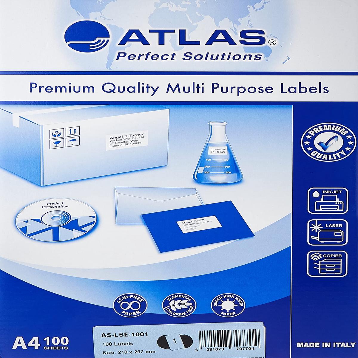 Atlas 44 Label 48.5×25.4