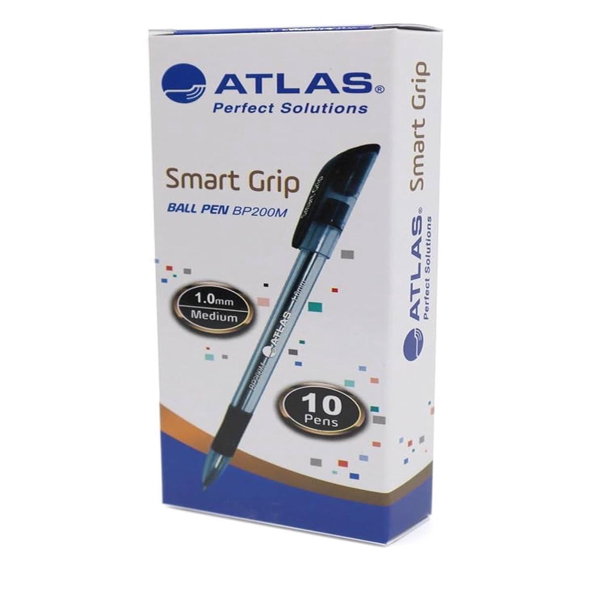 Atlas Smart Grip Ball Pen Black 1mm