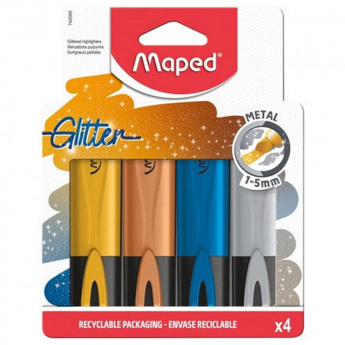 Maped Harry Glitter Metalic Highlighter Pack