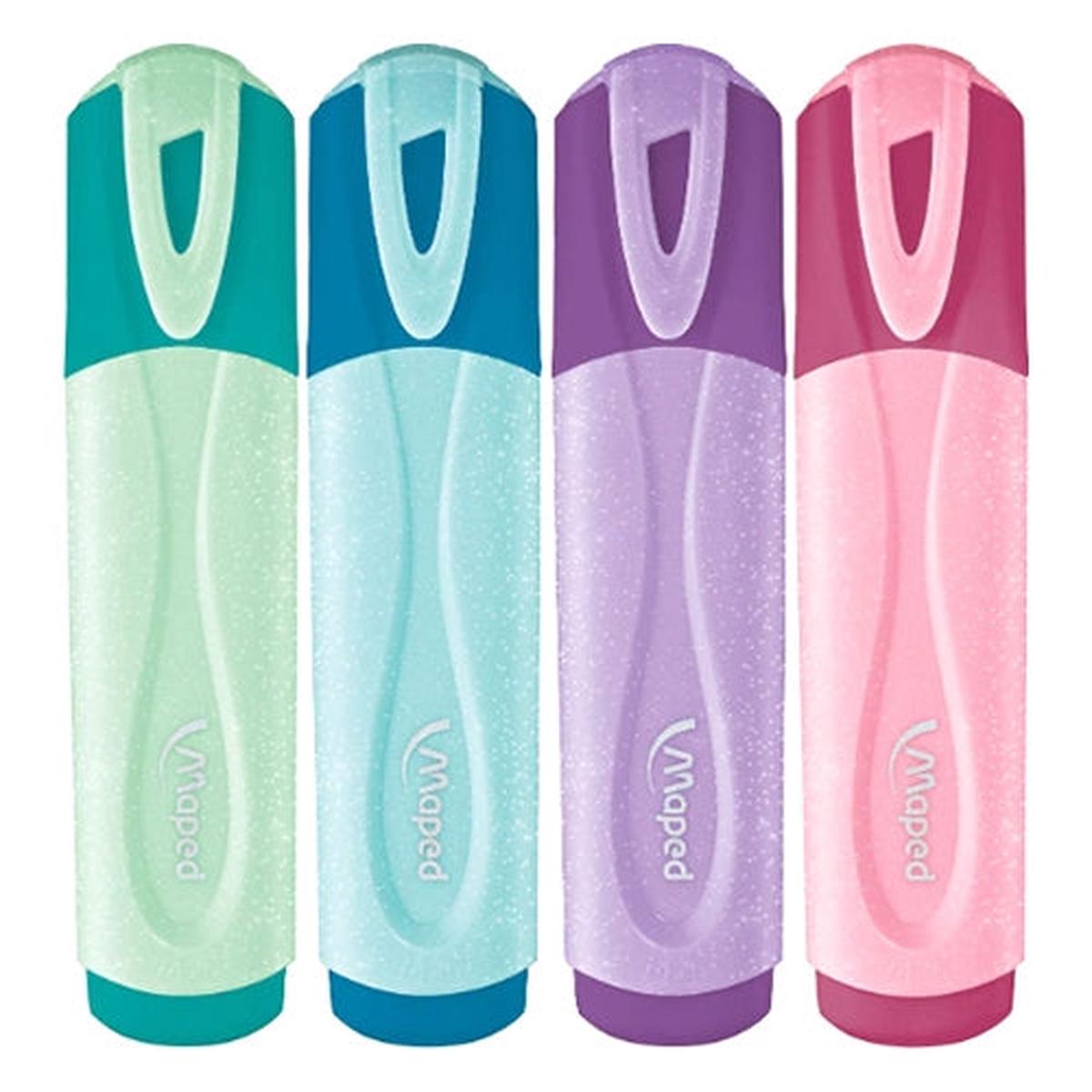 Maped Harry pastel Glitter Highlighter 4 Colors Pack