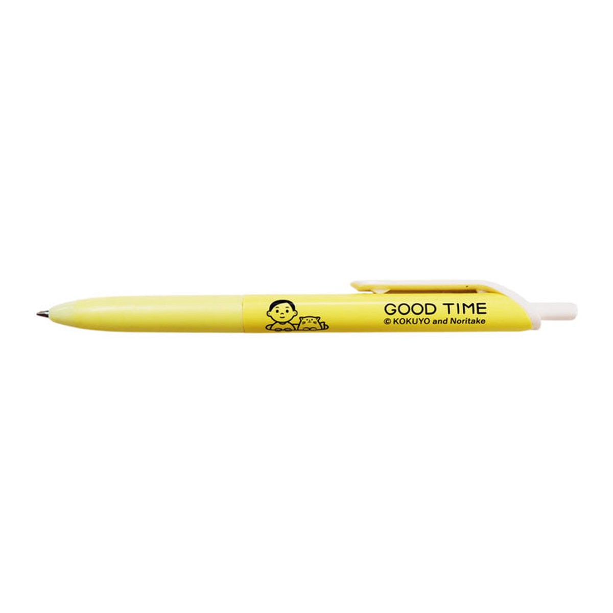 Campus Retractable Gel Pen Noritake Yellow Barrel Black Ink, 0.5mm WPB01-G05D-L1-Y – School Supplies