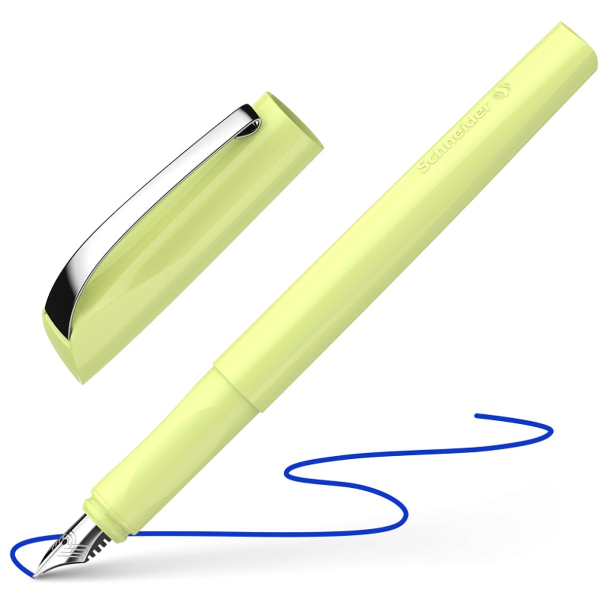 Schneider Ceod Fountain Pen, Medium Nib, Lemon