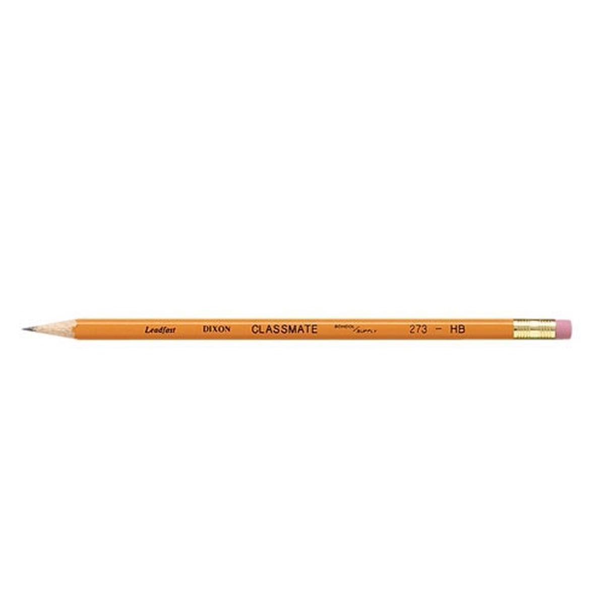 Classmate Pencil with Eraser Box of 12