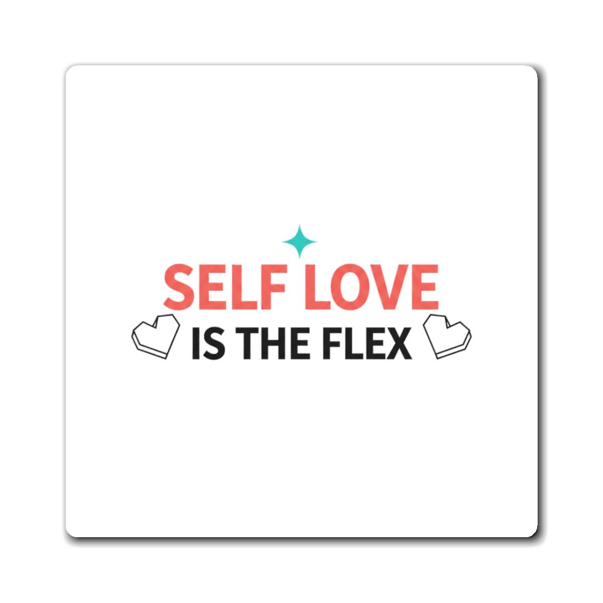 Self Love Gradient Affirmation | Aesthetic Sublimation Magnet Set | Galentines & Teen Room Gift | Y2K Gen Z Vibes