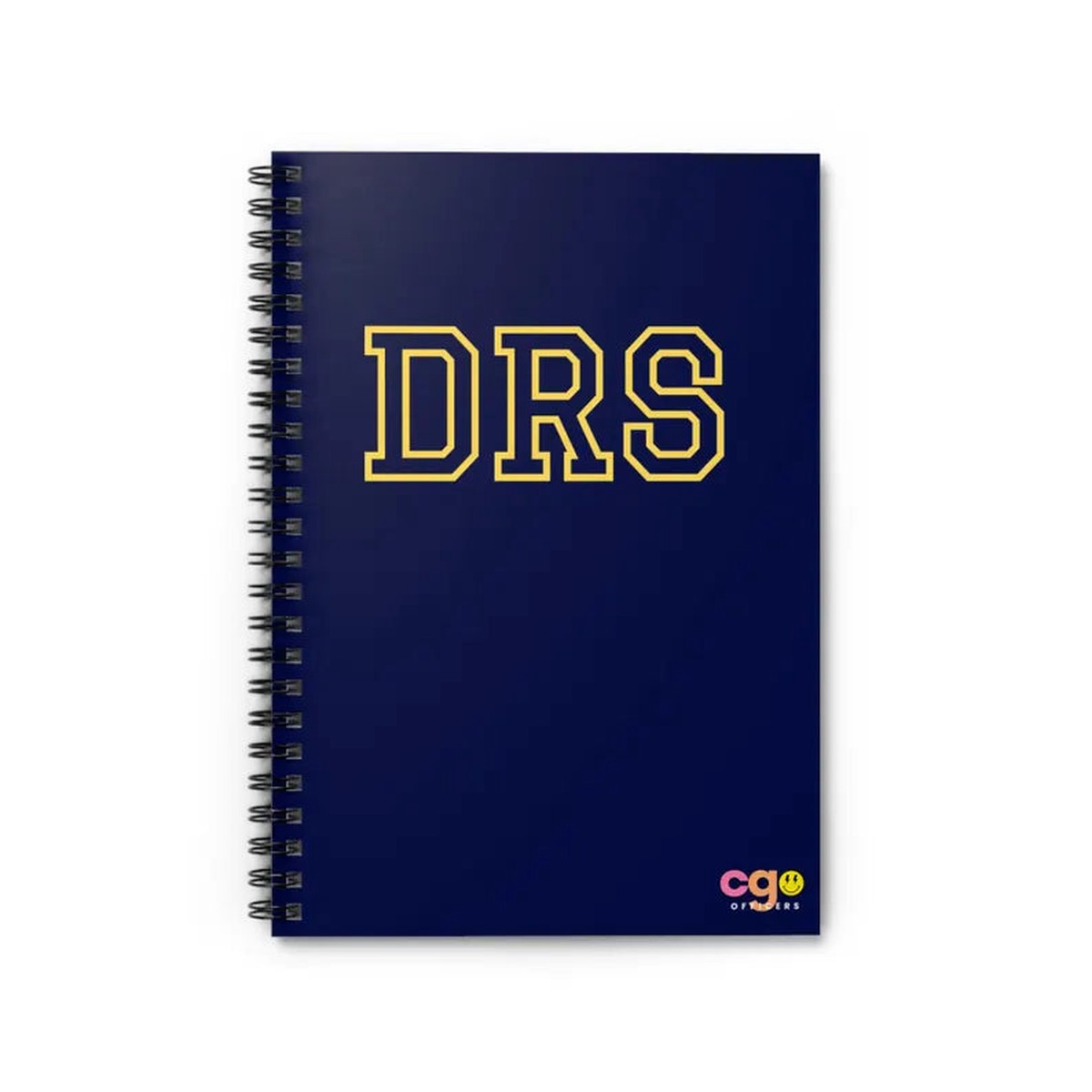 "The Varsity Edit" Monogram Notebook by Printify
