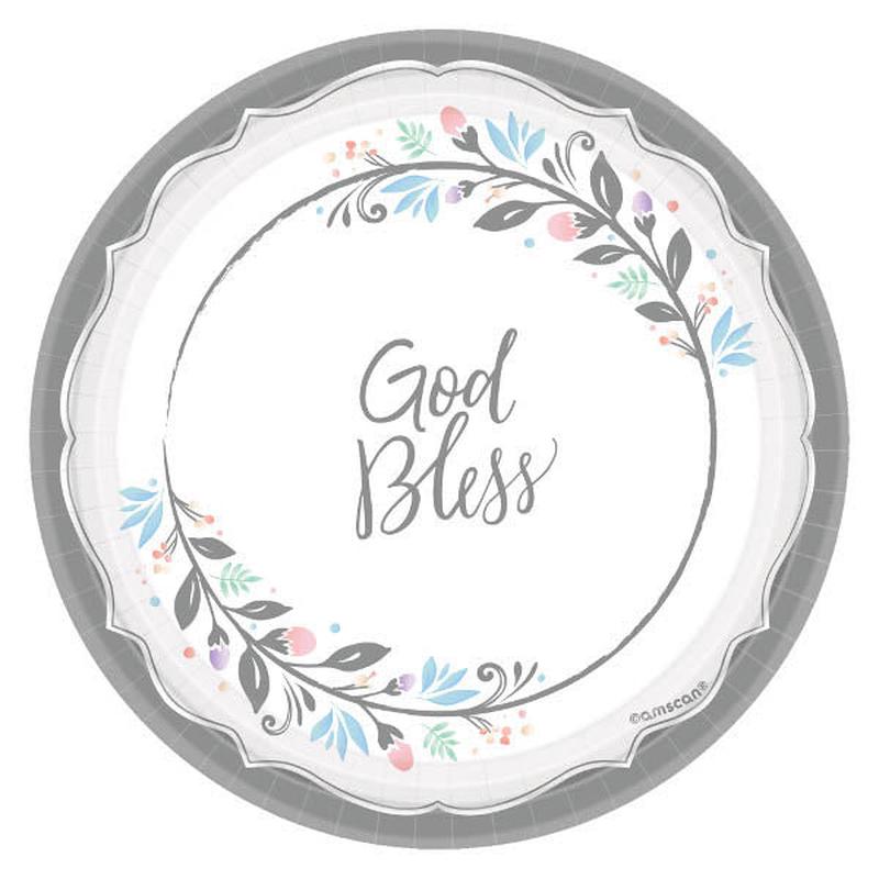 18ct. Holy Day 1st Communion Cake Plates