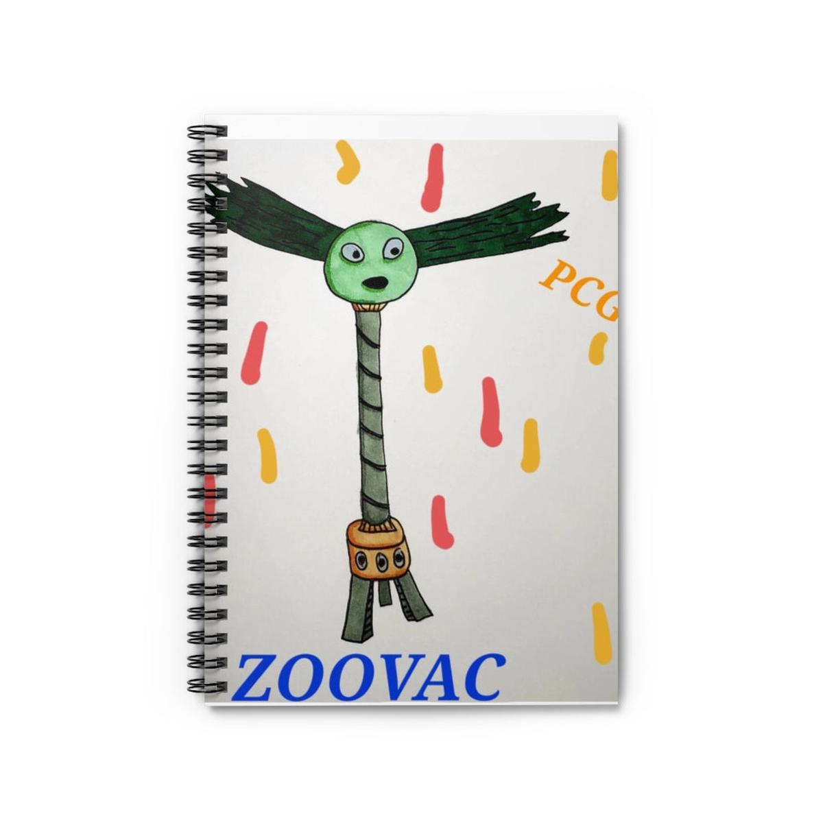 Zoovac PCG Spiral Notebook - Ruled Line