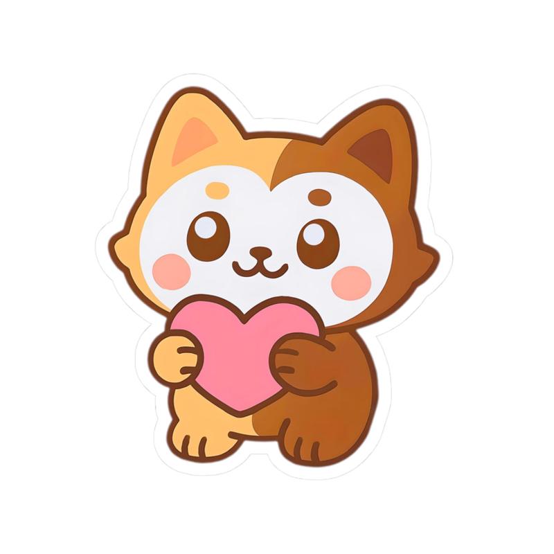 Yuzu Mumu Sticker | Heart Series