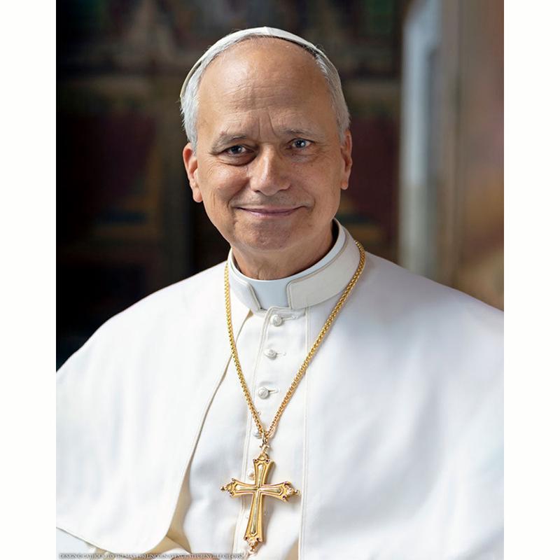 12x16 Print of Pope Leo XIV Formal Portrait